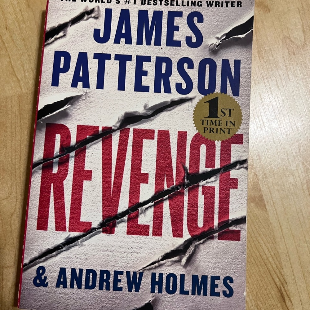 James Patterson 'Revenge' Book